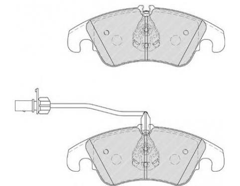 Front Brake Pad Set