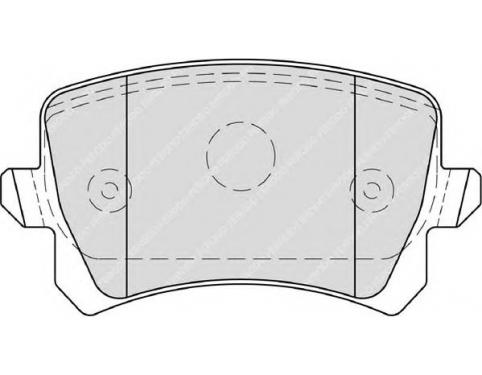 Rear Brake Pad Set