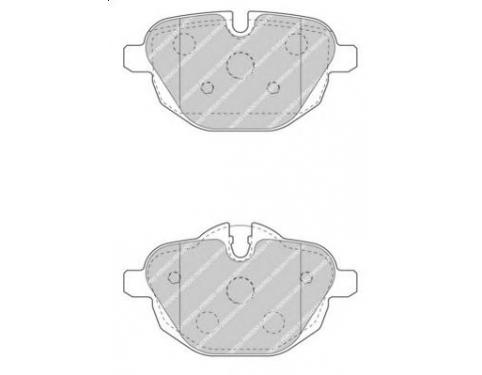 Rear Brake Pad Set