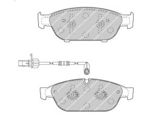 Front Brake Pad Set