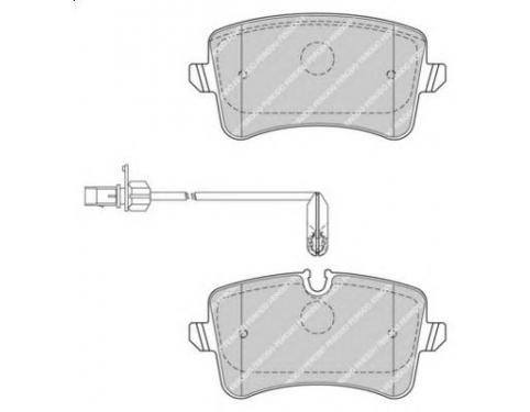 Rear Brake Pad Set