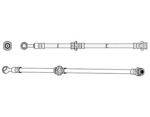 HOSE, FR DISC FLEXIBLE