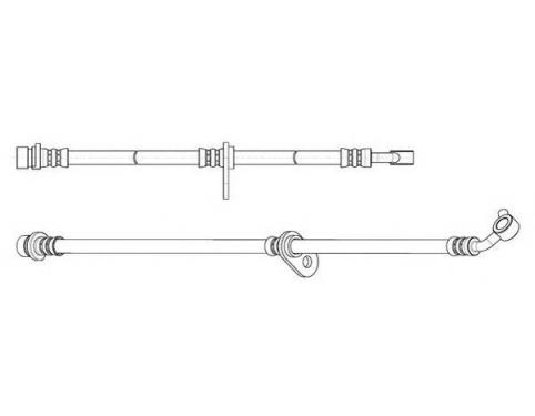 HOSE SET, RR. BRAKE