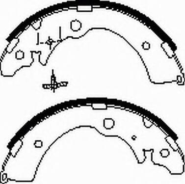 SHOE COMP. A, RR. BRAKE