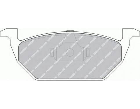 1 SET OF BRAKE PADS FORDISK BRAKE