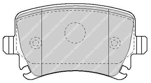 Rear Brake Pad Set