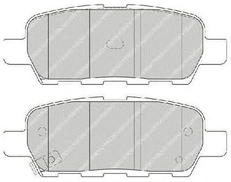 Rear Brake Pad Set