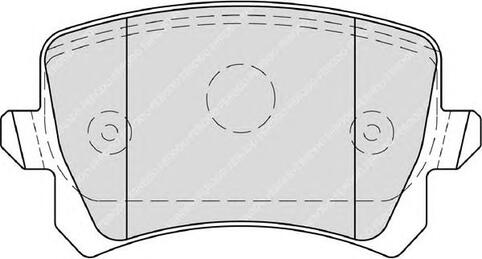 Rear Brake Pad Set