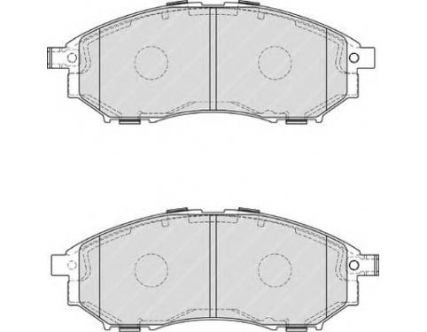 PAD-FR BRAKE, LINE