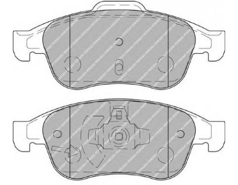 PAD-LINED FR BRAKE