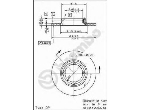 Front Brake Disc