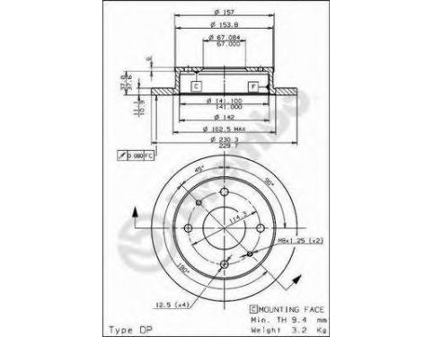 Front Brake Disc