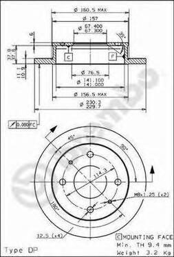 Front Brake Disc