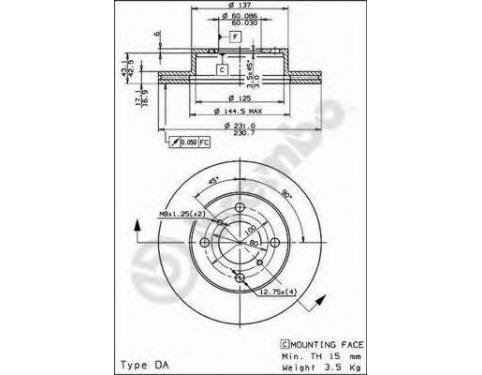 Front Brake Disc