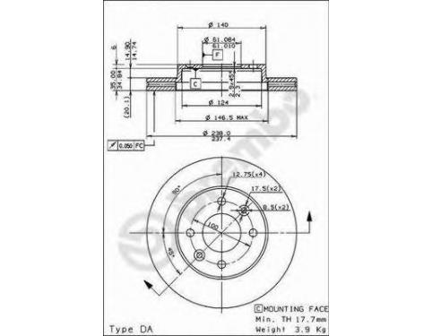 Front Brake Disc
