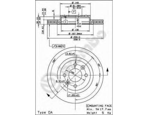 Front Brake Disc