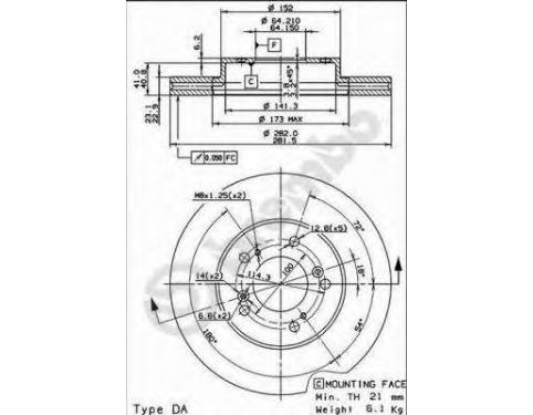 Front Brake Disc