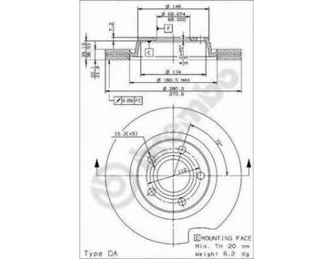 Front Brake Disc