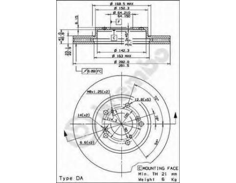 Front Brake Disc