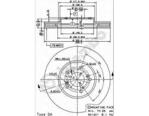 Front Brake Disc