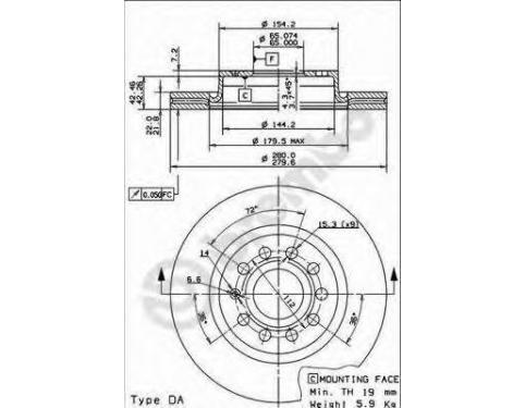 Front Brake Disc