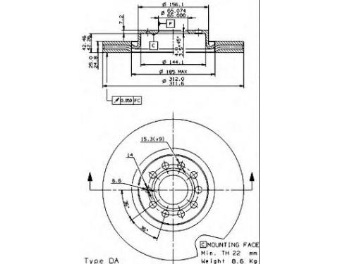 Front Brake Disc
