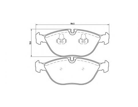 Brake Pad Set