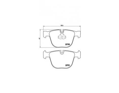 Rear Brake Pad Set
