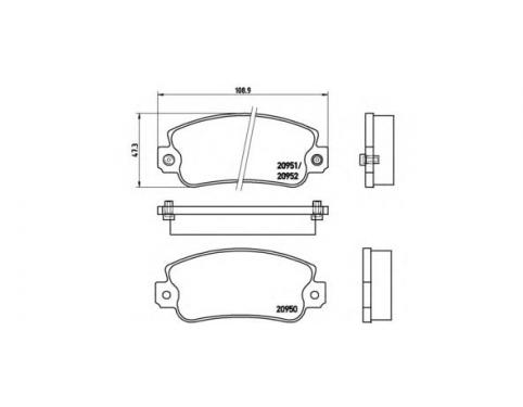 Brake Pad Set