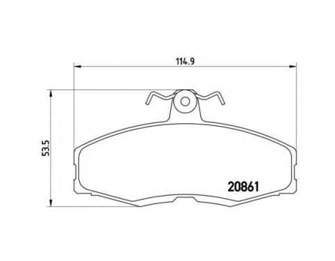 Brake Pad Set