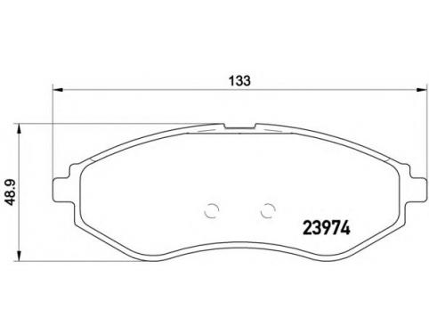 Front Brake Pad Set