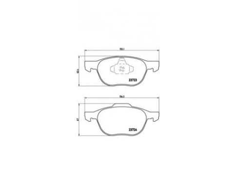 Front Brake Pad Set
