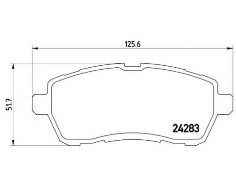 Front Brake Pad Set