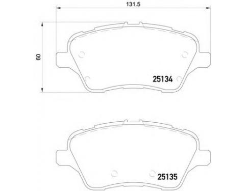 Kit - Caliper Brake Pad