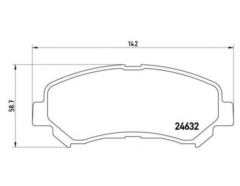 Front Brake Pad Set