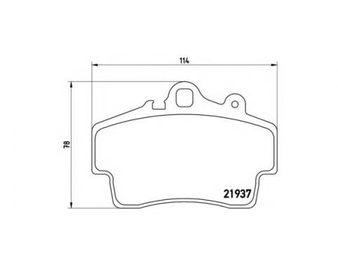 Front Brake Pad Set