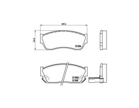 Front Brake Pad Set