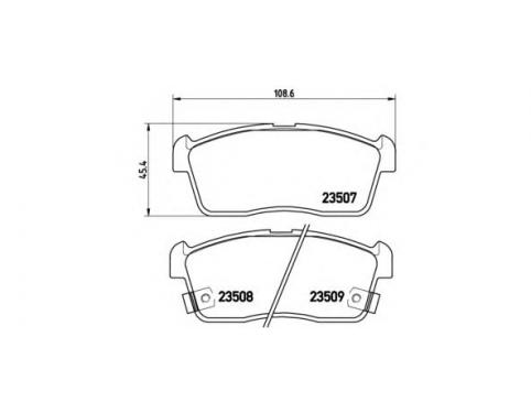 Front Brake Pad Set