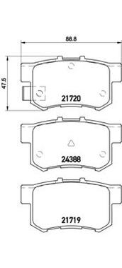 Brake Pad Set