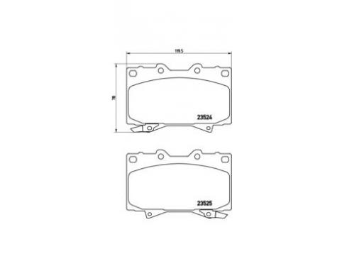 Brake Pad Set