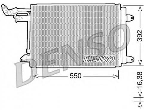 REFRIGERANT CONDENSER WITH