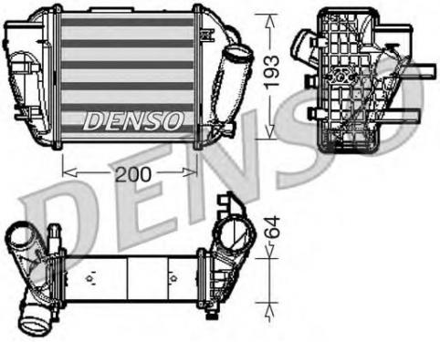 Intercooler, charger