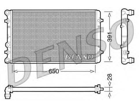 Radiator, engine cooling