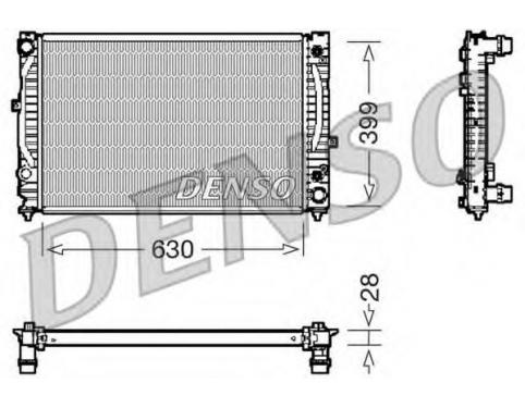 Radiator, engine cooling