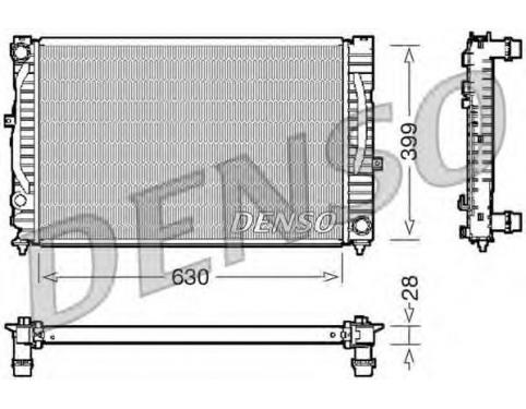 Radiator, engine cooling