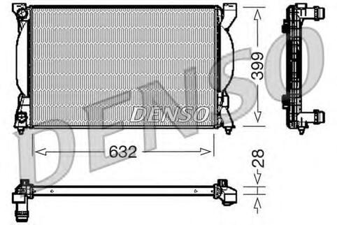 Radiator, engine cooling