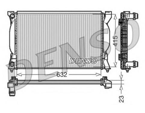 Radiator, engine cooling