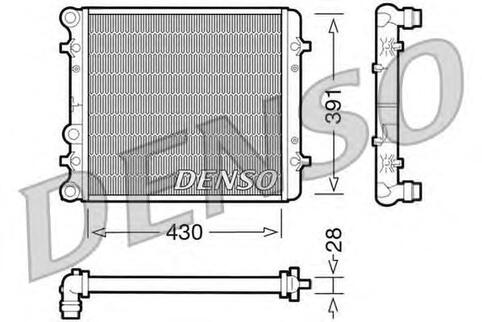 Radiator, engine cooling