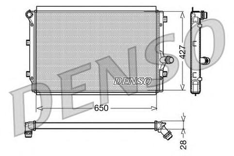 Radiator, engine cooling
