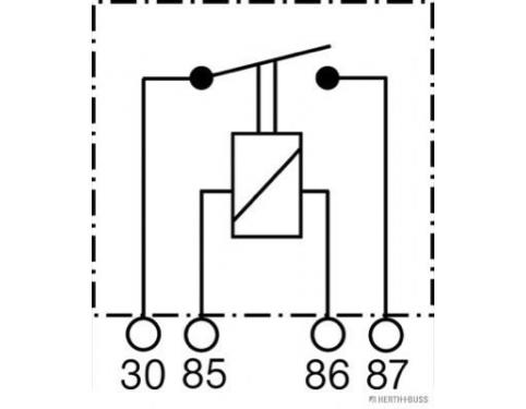 Relay, main current
